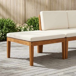 Repose-pieds Bois d'Acacia Massif Naturel 646415646415
