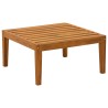 Repose-pieds Bois d'Acacia Massif Naturel 646415646415