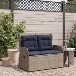 Banc de jardin Gris polyrotin 646418646418