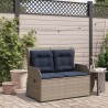 Banc de jardin Gris polyrotin 646418646418