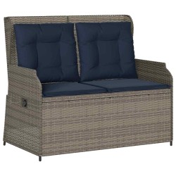 Banc de jardin Gris polyrotin 646418646418