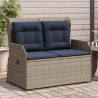 Banc de jardin Gris polyrotin 646418646418