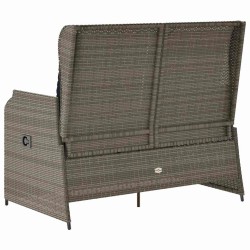 Banc de jardin Gris polyrotin 646418646418