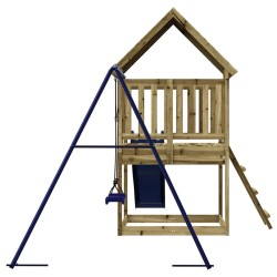 Aire de jeux d'extérieur bois de pin imprégné 646428646428