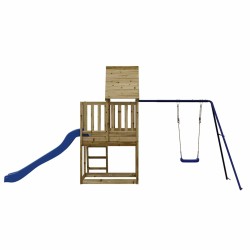 Aire de jeux d'extérieur bois de pin imprégné 646428646428