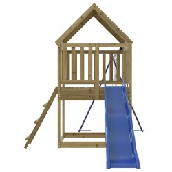 Aire de jeux d'extérieur bois de pin imprégné 646429646429
