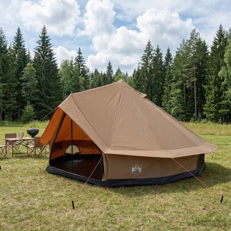 Tente familiale Marron 10 personnes Polycoton 646430646430