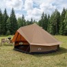 Tente familiale Marron 10 personnes Polycoton 646430646430