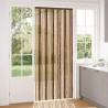 Rideau anti-insectes en chenille Marron et beige 100 x 230 cm 646438646438