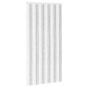 Rideau anti-insectes en chenille Gris clair et blanc 646440646440