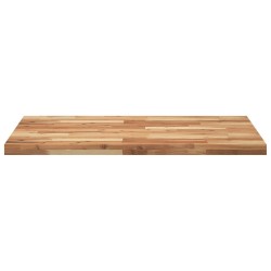 Dessus de table rectangulaire 120x70x4 cm bois massif d'acacia 646451646451