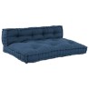 Coussin de canapé sur palette 2 pcs Indigo 120 x 80 x 38 cm 646459646459