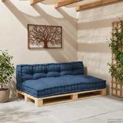 Coussin de canapé sur palette 2 pcs Indigo 120 x 80 x 38 cm 646459646459