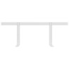 Dossier pour canapé palette Blanc 110 cm Fer 646461646461