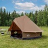 Tente familiale Marron 6 personnes Polycoton 646463646463