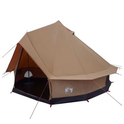 Tente familiale Marron 6 personnes Polycoton 646463646463