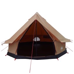 Tente familiale Marron 6 personnes Polycoton 646463646463