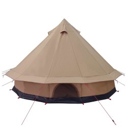 Tente familiale Marron 6 personnes Polycoton 646463646463
