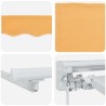 Cadre de store manuel avec LEDs Sable 3,5 x 2,5 m 646493646493