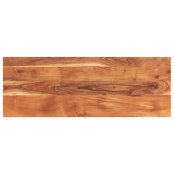 Dessus de table 140x50x2,5cm rectangulaire bois massif d'acacia 646505646505