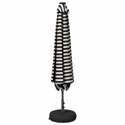 Parasol de jardin avec lumières LED et base 200 x 300 cm 646507646507