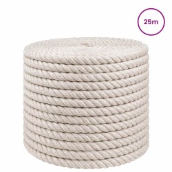 Corde en Jute 10 Blanc Jute 100% Tossa 646522646522