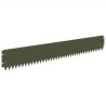 Bordure de Pelouse 10 pcs 103 x 15 cm Acier Vert olive 646538646538