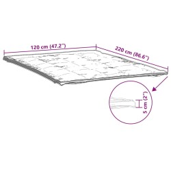 Protège-matelas blanc 120x220 cm 646539646539
