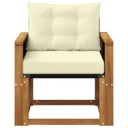 Sofa de milieu extérieur Bois d'Acacia Massif Naturel 646555646555
