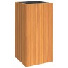 Jardinière 45x45x90 cm bois massif d'acacia 646563646563