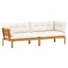 Unité du canapé en palette de jardin 2 Pièce 646574646574