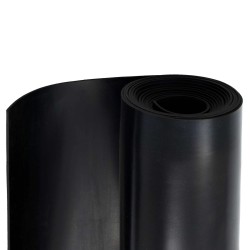 Tapis de sol Noir 1,2 x 5 m Caoutchouc 646575646575
