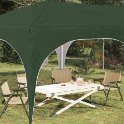 Tente de fête pop-up 575 x 288 x 245 cm Vert Tissu Oxford 646582646582