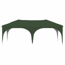 Tente de fête pop-up 575 x 288 x 245 cm Vert Tissu Oxford 646582646582