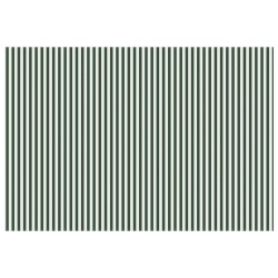 Toile de rechange pour auvent Vert et blanc 450 × 350 cm 646589646589