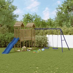 Aire de jeux d'extérieur bois de pin imprégné 646600646600