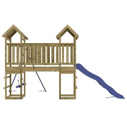 Aire de jeux d'extérieur bois de pin imprégné 646600646600
