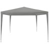 Tente de fête Gris clair 300 x 300 x 255 cm PE et acier 646638646638
