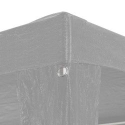 Tente de fête Gris clair 300 x 300 x 255 cm PE et acier 646638646638
