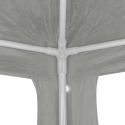 Tente de fête Gris clair 300 x 300 x 255 cm PE et acier 646638646638