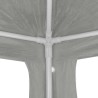 Tente de fête Gris clair 300 x 300 x 255 cm PE et acier 646638646638