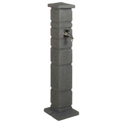 Tanker de jardin Anthracite 26 x 26 x 101 cm PE 646650646650