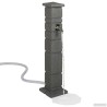 Tanker de jardin Anthracite 26 x 26 x 101 cm PE 646650646650