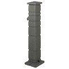 Tanker de jardin Anthracite 26 x 26 x 101 cm PE 646650646650