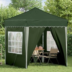 Tente de fête pop-up 195 x 195 x 245 cm Vert Tissu Oxford 646681646681