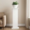 Support de Plante Blanc 30,5 x 30 x 80,5 cm Bois d'ingénierie 646683646683