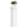 Support de Plante Blanc 30,5 x 30 x 80,5 cm Bois d'ingénierie 646683646683