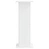 Support de Plante Blanc 30,5 x 30 x 80,5 cm Bois d'ingénierie 646683646683