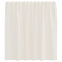Rideaux en voile à œillets 2 pcs couleur crème 646697646697