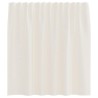 Rideaux en voile à œillets 2 pcs couleur crème 646697646697